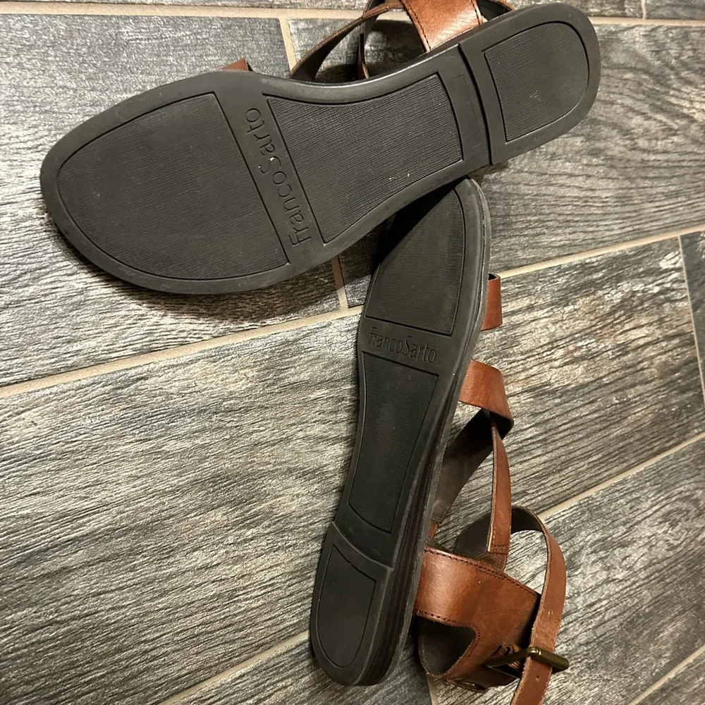 Leather Gladiator Sandals - Picture 4 of 5